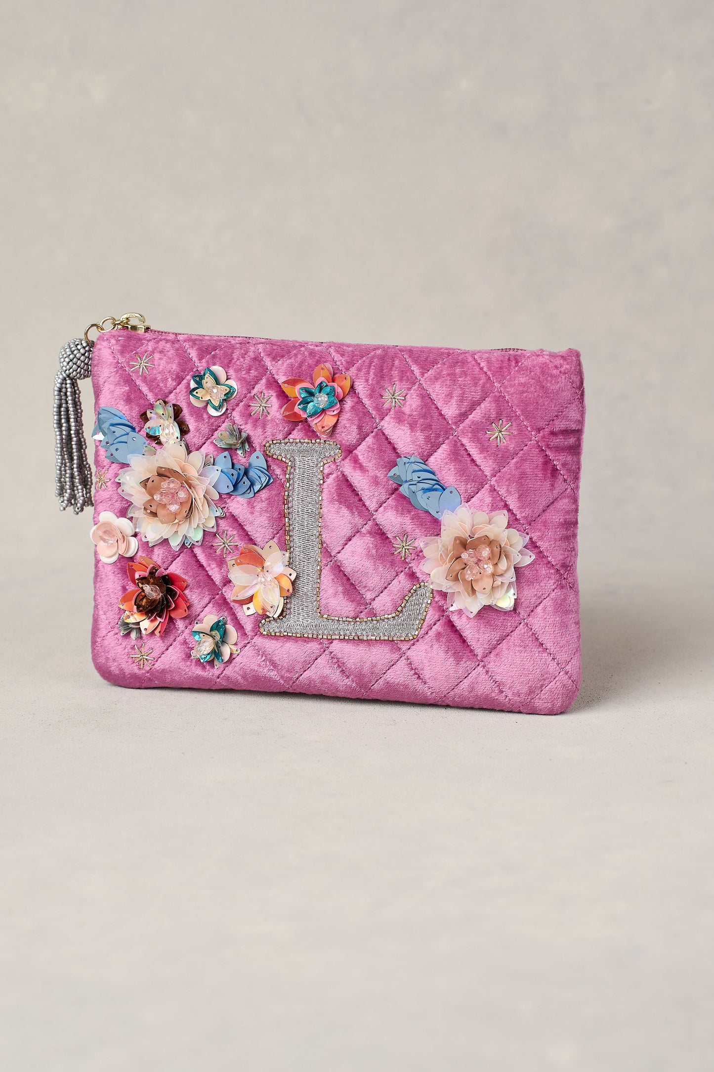 L Monogram Cosmetic Bag - Pink