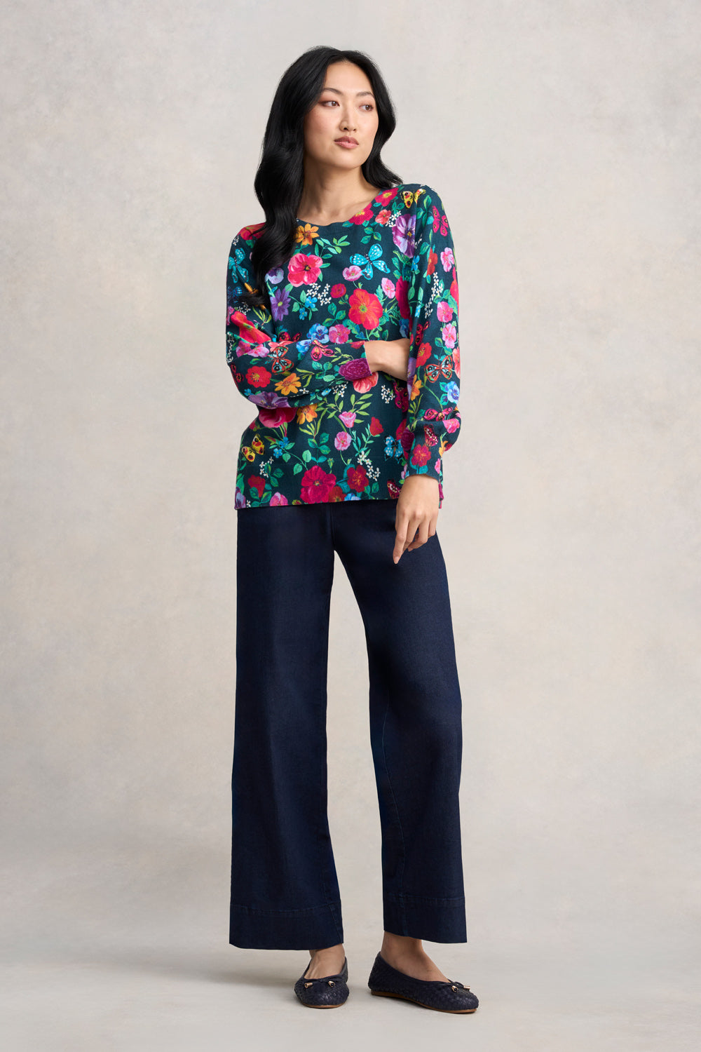 Nathalie Lété Jumper -Lété Butterfly Print