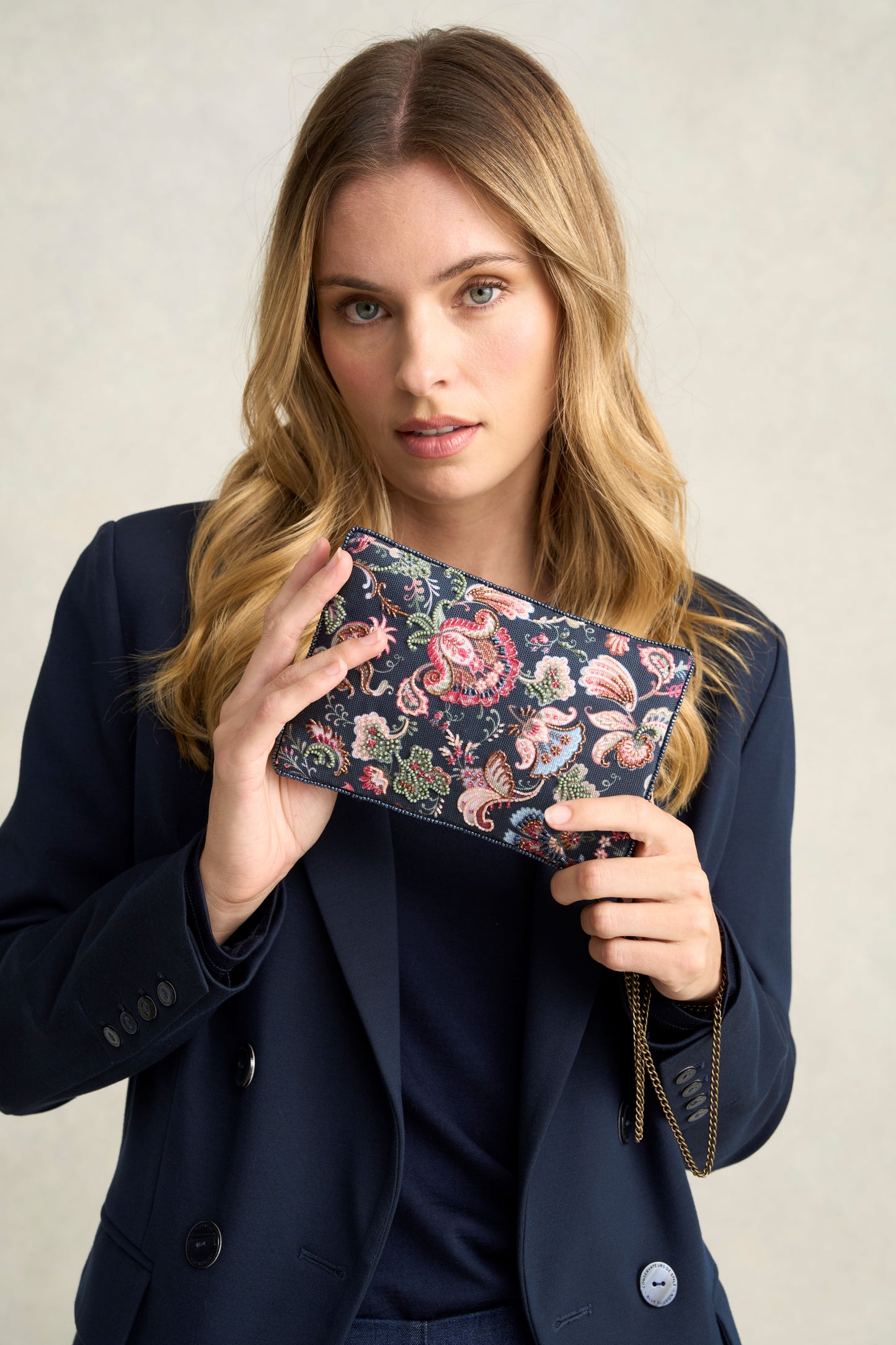 Tapestry Print Cos Bag - Multicolour