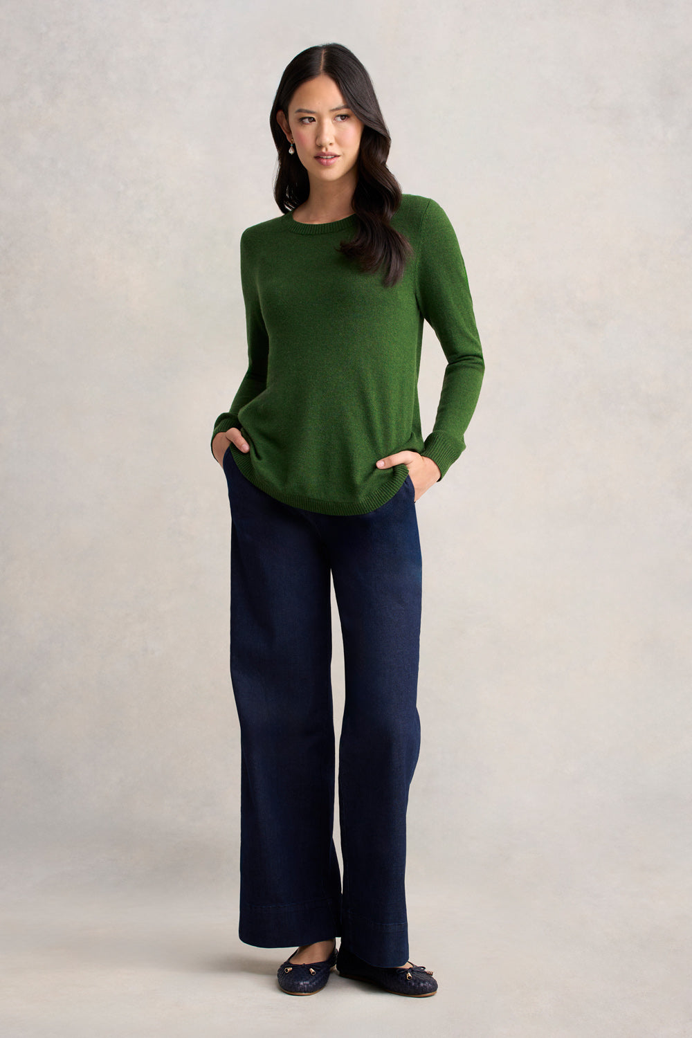 Wool Cashmere Jumper - Clover