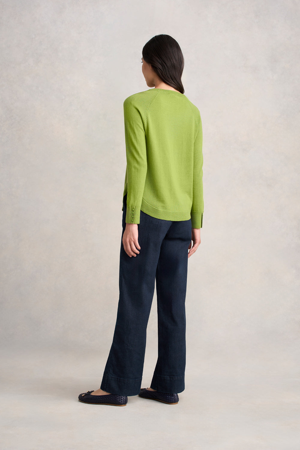Extra Fine Merino Jumper - Pear