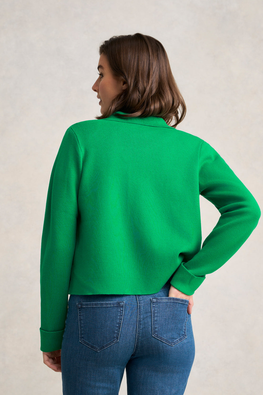 Milano Knit Jacket - Emerald