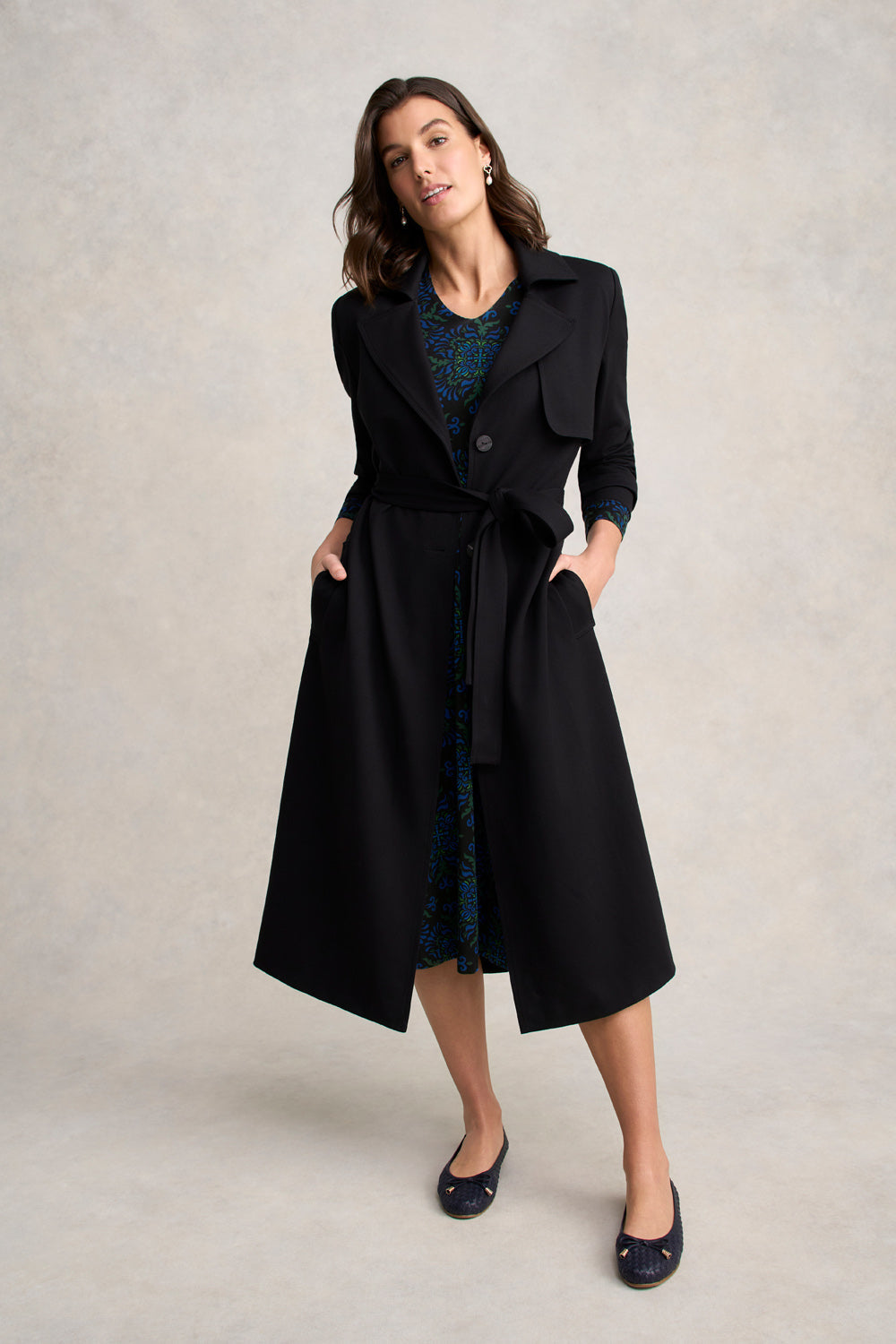 Jersey Midi Dress - La Boheme Print