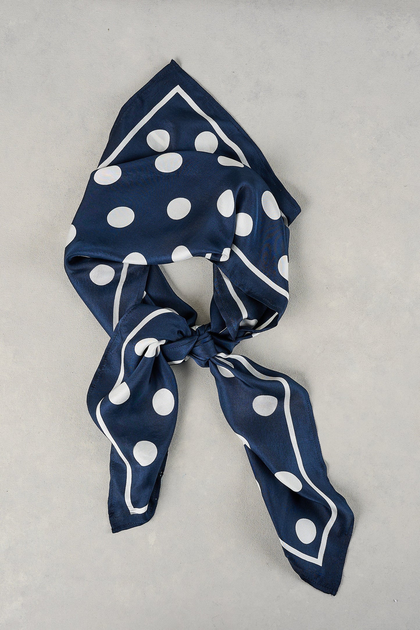 Polka Dot Square Scarf