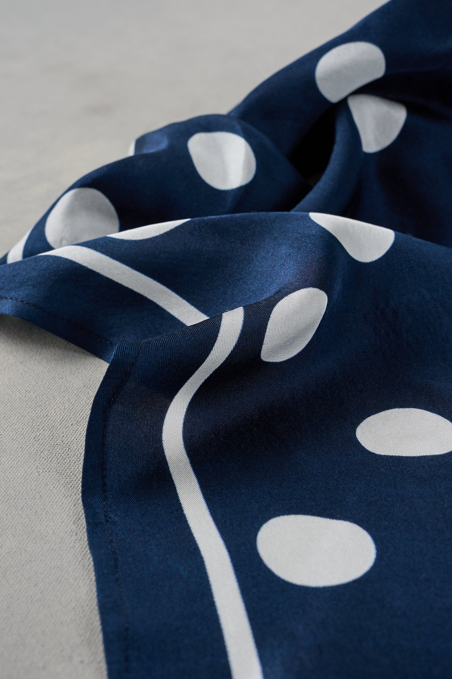 Polka Dot Square Scarf
