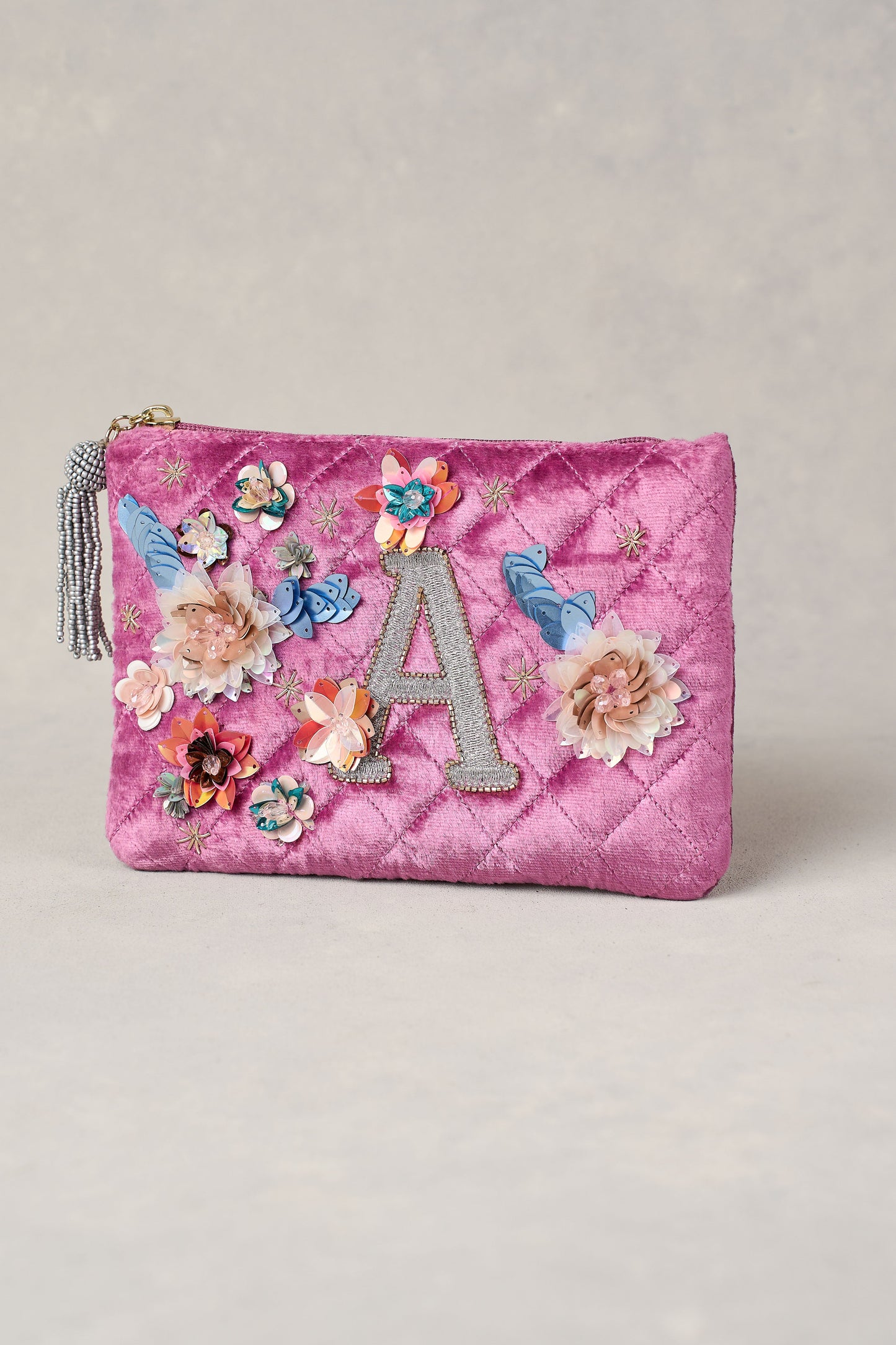 A Monogram Cosmetic Bag - Pink